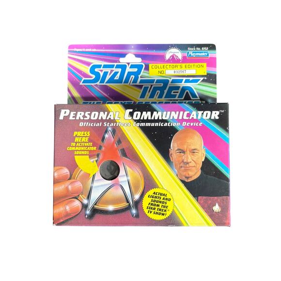 Star Trek The Next Generation Vintage NIB Personal Communicator - 1992 Playmates - Picture 1 of 8